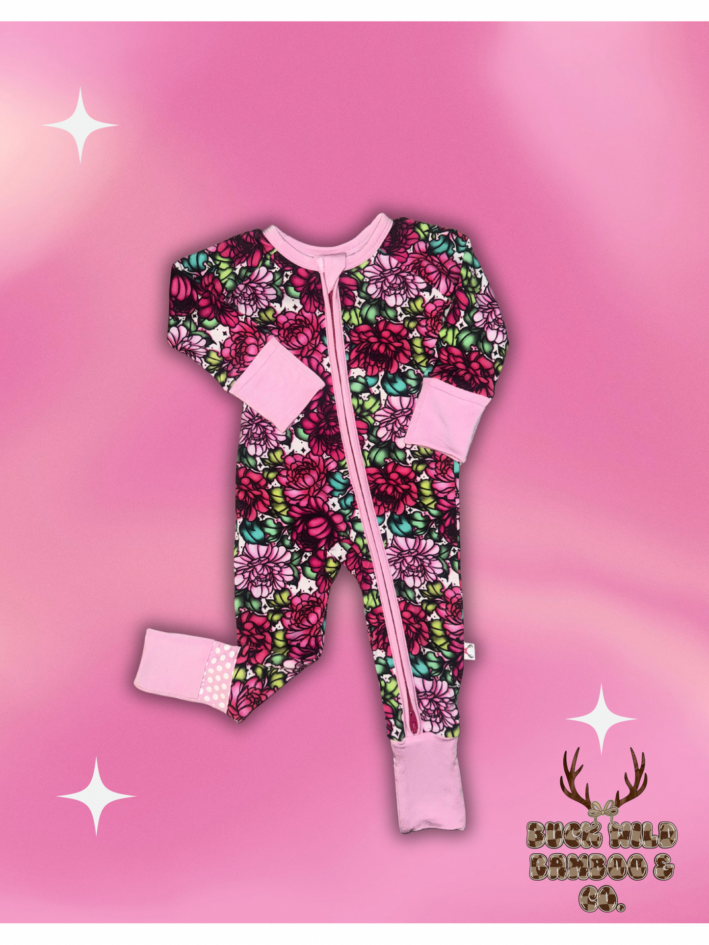 Blush & Bloom Bamboo Zippy