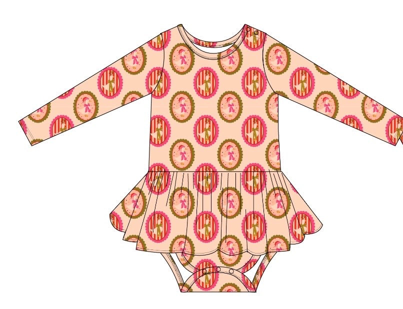 PRE-SALE Honk The Halls Bamboo Bodysuit Twirl