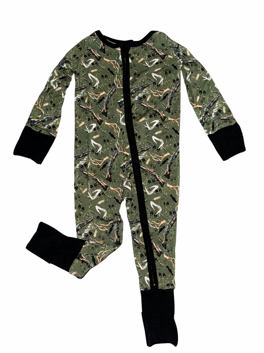 Born To Hunt Bamboo Zippy