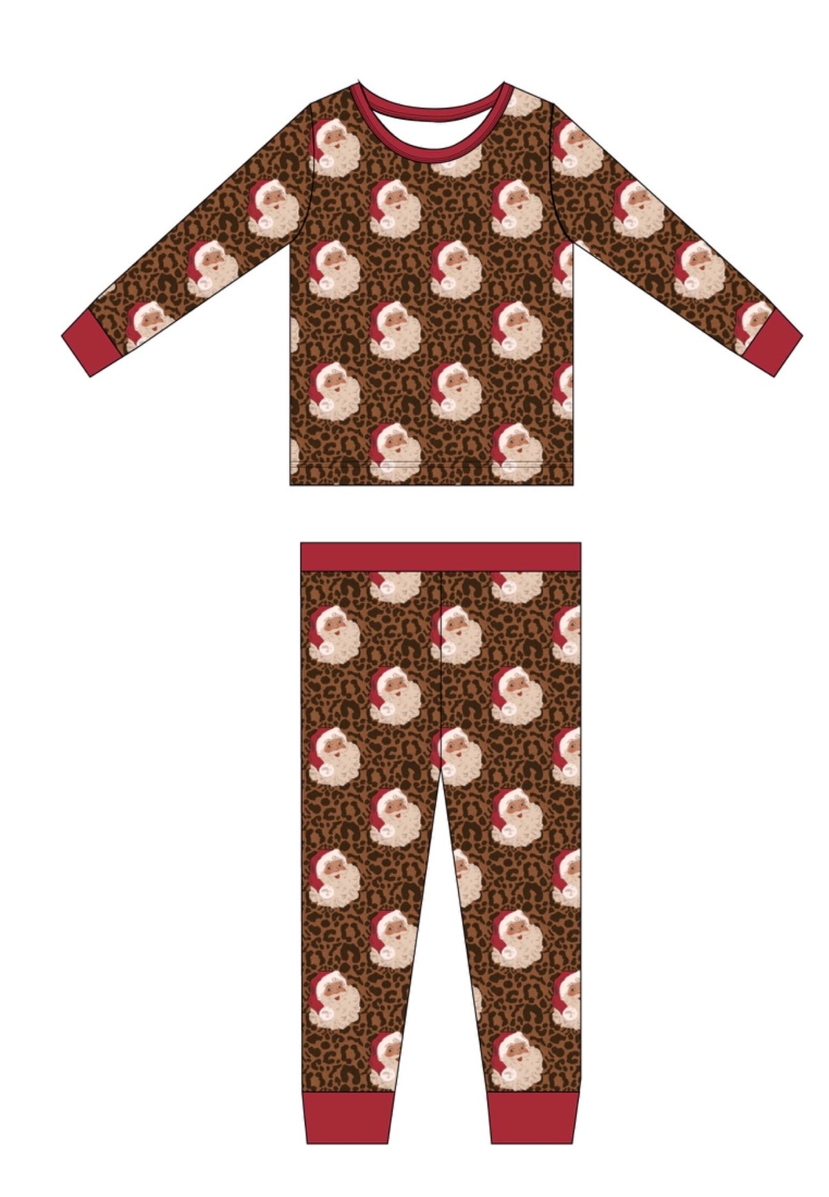 PRE-SALE Wild About Santa Bamboo Two Piece Set