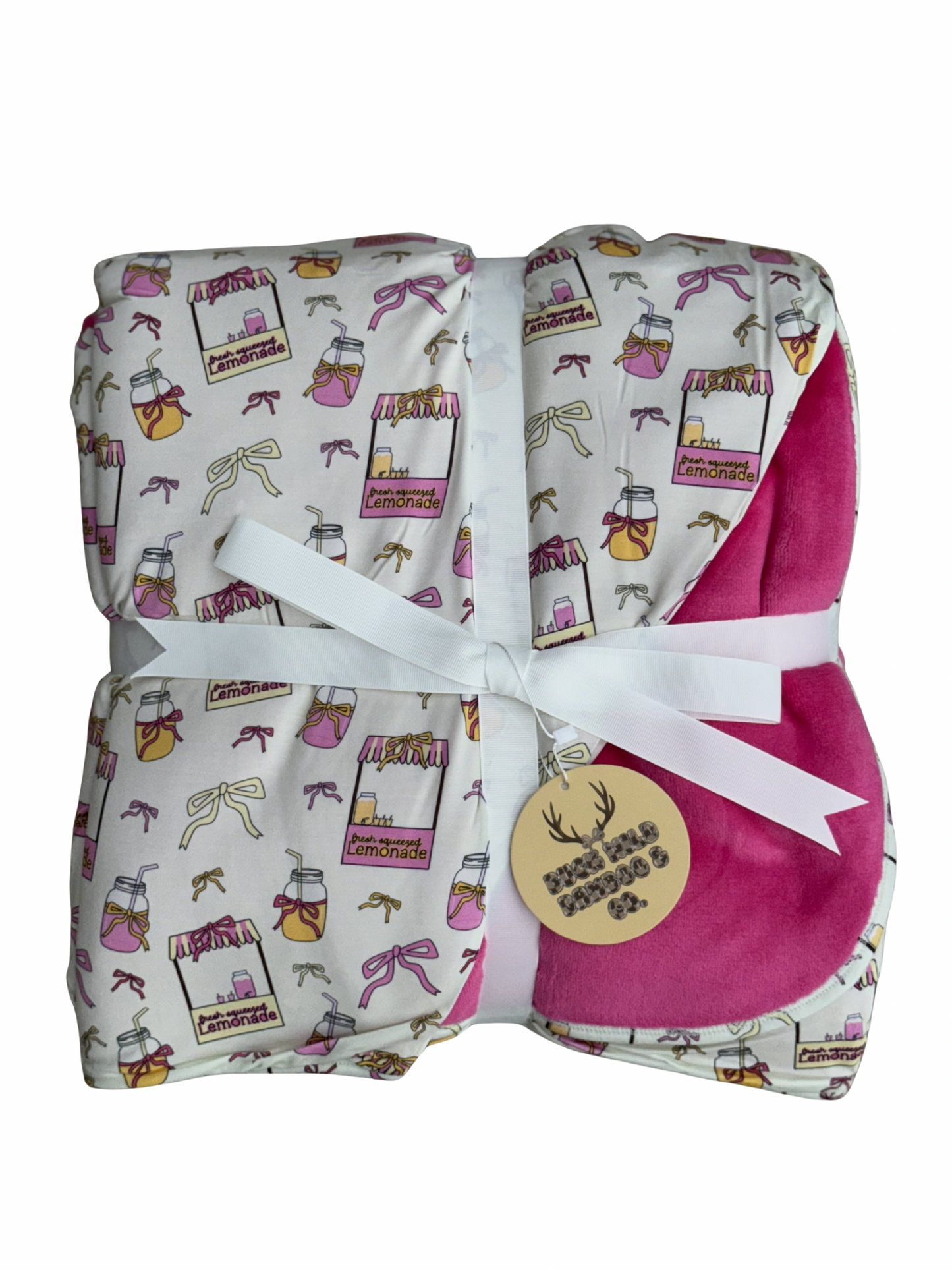 Southern Sips 60x80 Bamboo Minky Plush