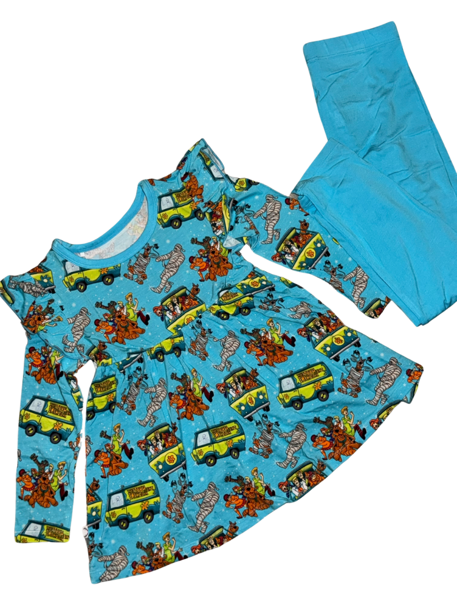 A Mummy Mystery Bamboo Peplum Set