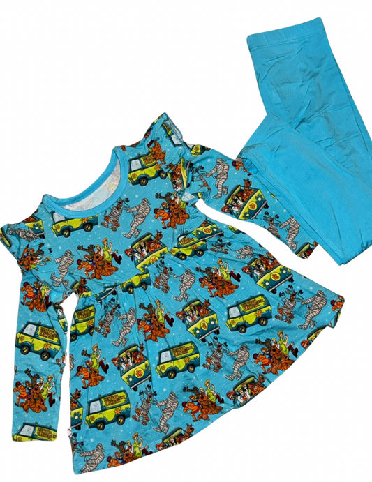 A Mummy Mystery Bamboo Peplum Set