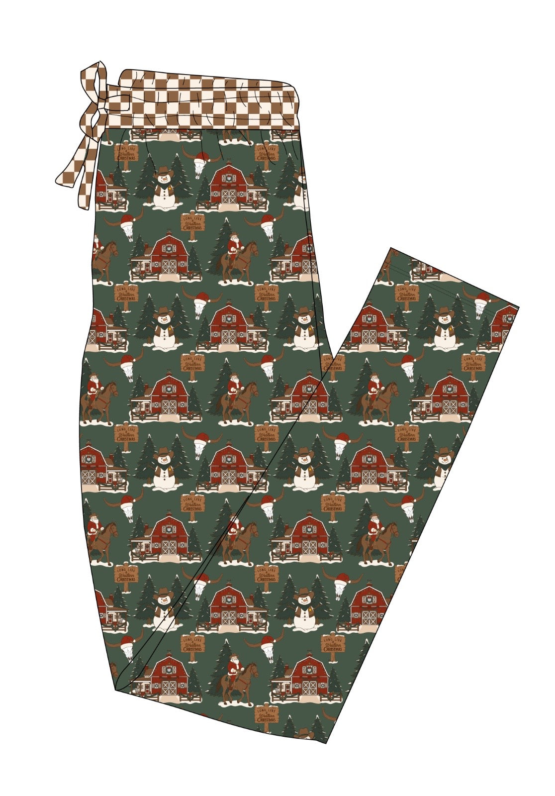 PRE-SALE Cowboy Claus Bamboo Lounge Pants