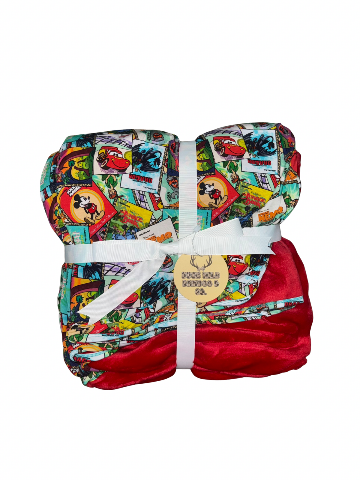 Golden Adventures 60x50 Bamboo Minky Plush Blanket
