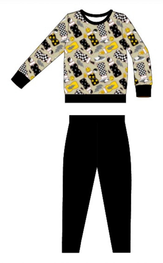 Wild Child Bamboo French Terry Jogger Set