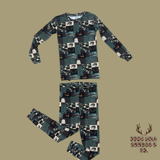 Buck Wild Bamboo Two Piece Set