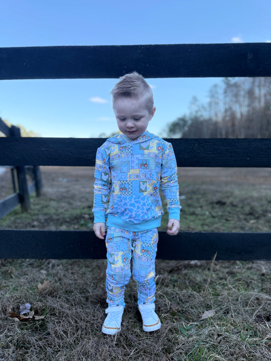 Blue Farm French Terry Bamboo Jogger Set