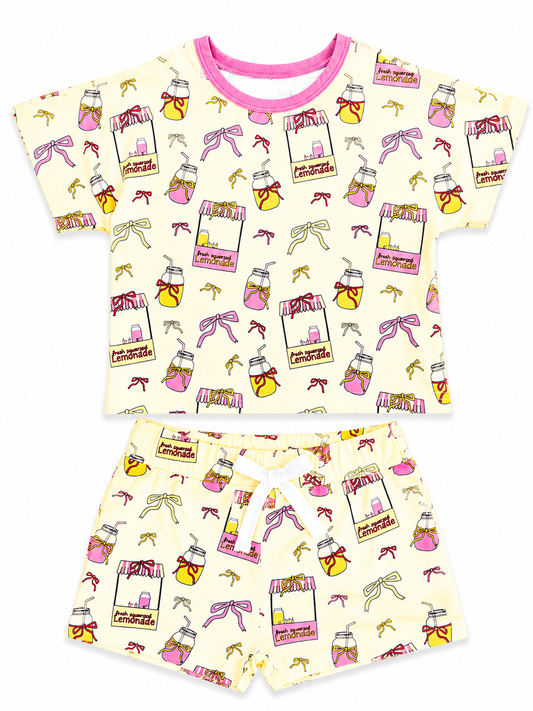 Southern Sips Bamboo Daywear Short Set