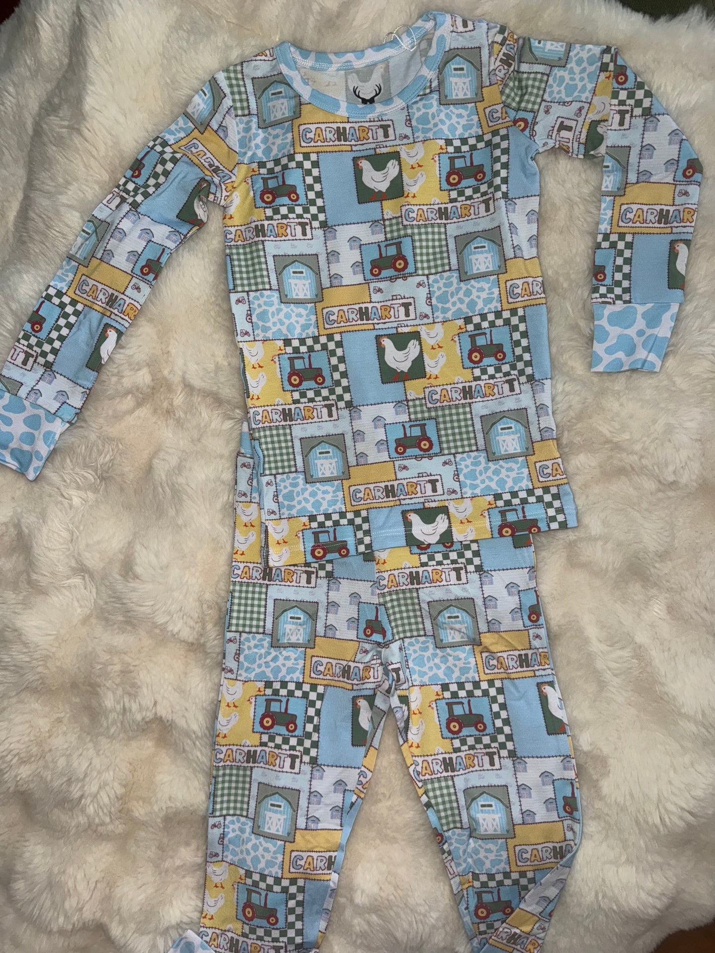 Blue Farm Bamboo Long Sleeve Set