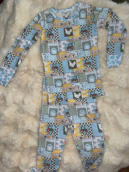 Blue Farm Bamboo Long Sleeve Set