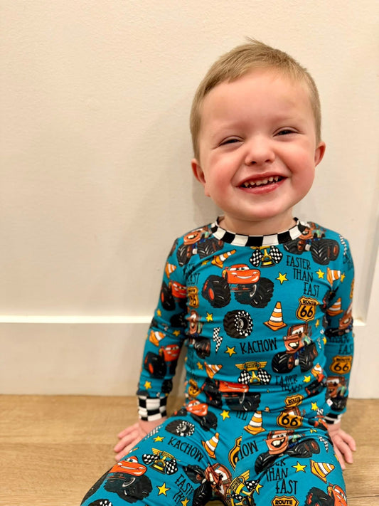 Ka-Chow Cutie Bamboo Long Sleeve Set