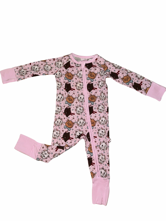 Pretty In Pink Bamboo Zippy