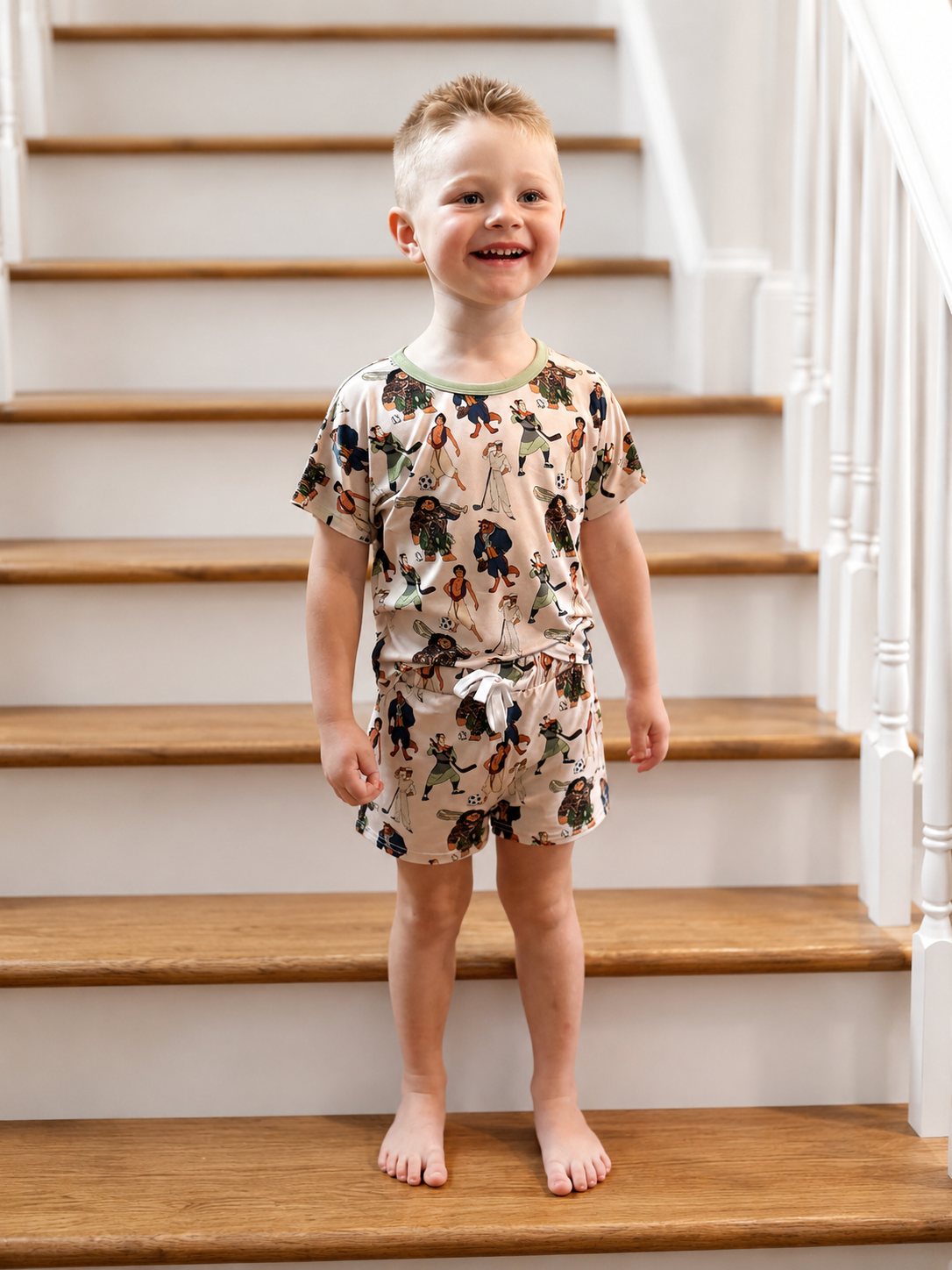 Royal Ball Daywear Short Set