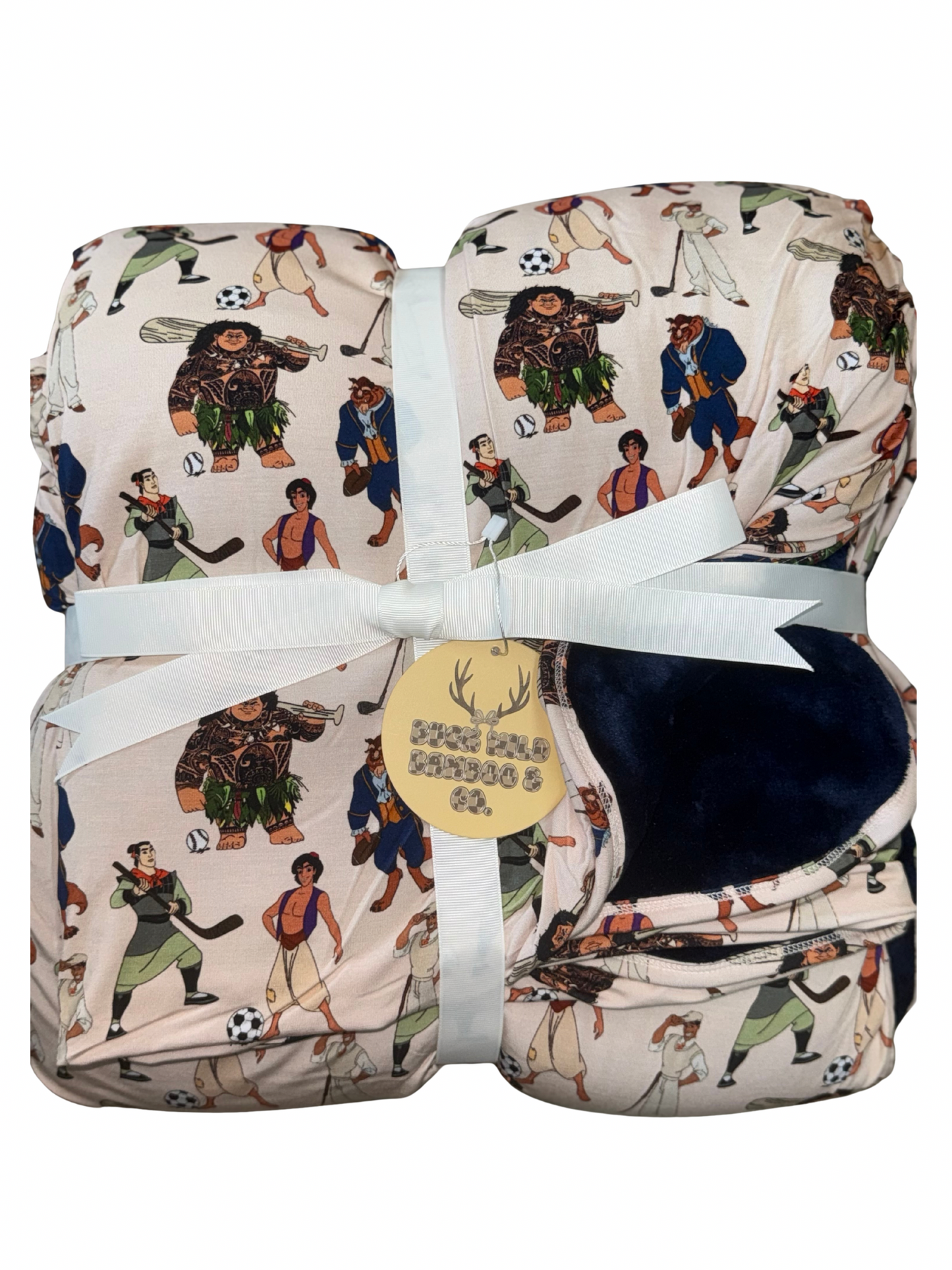Royal Ball 60x80 Bamboo Minky Plush Blanket