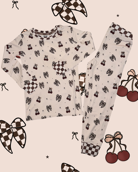 Sweetheart Checks Bamboo Two Piece