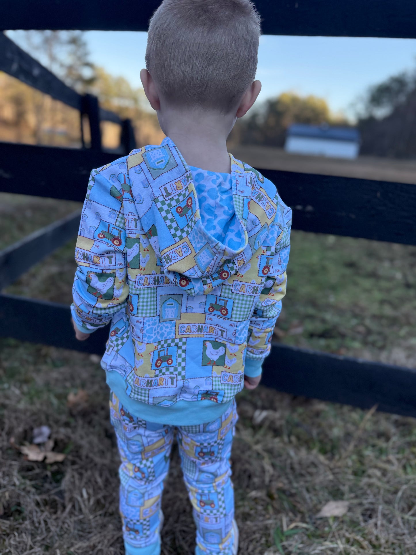 Blue Farm French Terry Bamboo Jogger Set