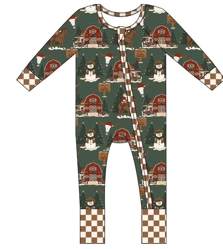 PRE-SALE Cowboy Claus Bamboo Zippy