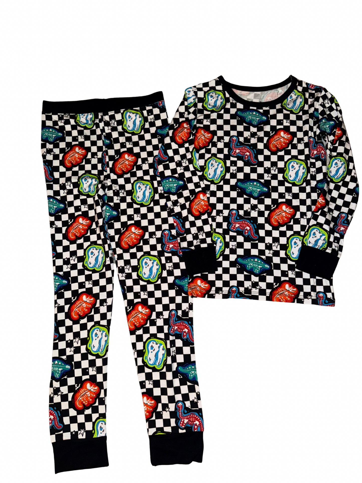 Dino Checks Two Piece Set