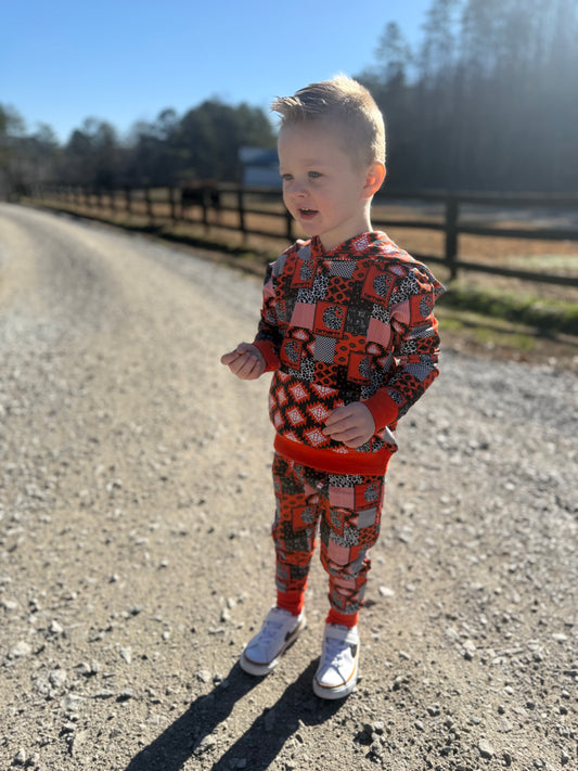 Cowboy Love Bamboo French Terry Jogger Set