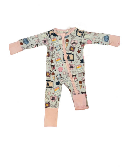 Summer At Cousins Bamboo Zippy