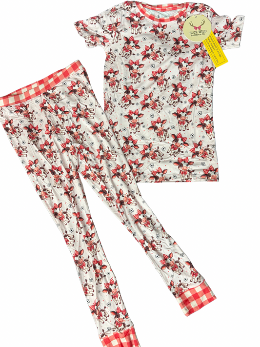 Cows Bamboo Two Piece Set