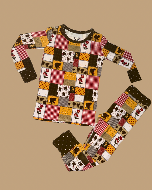 Prairie Patch Bamboo Two Piece Set